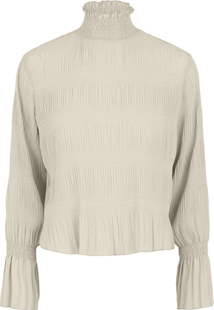 Pieces Dames 17108272 Gahlia ls top Birch Top -Maat S