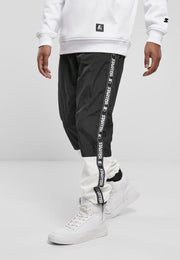 Starter Heren joggingbroek -L- Logo Zwart/Wit