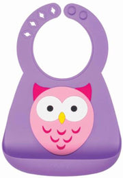 Nuby 3d-slabbetje Uil 25 X 19