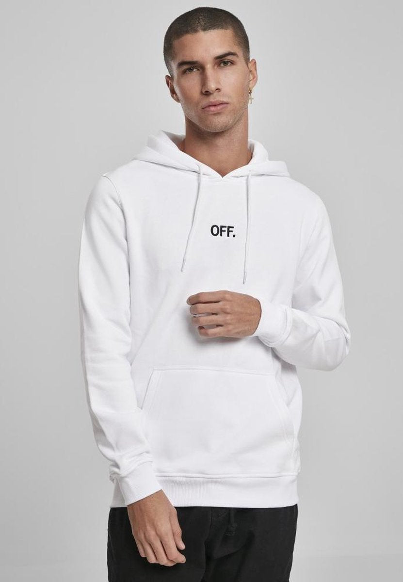 Urban Classics Hoodie/trui -L- OFF Wit