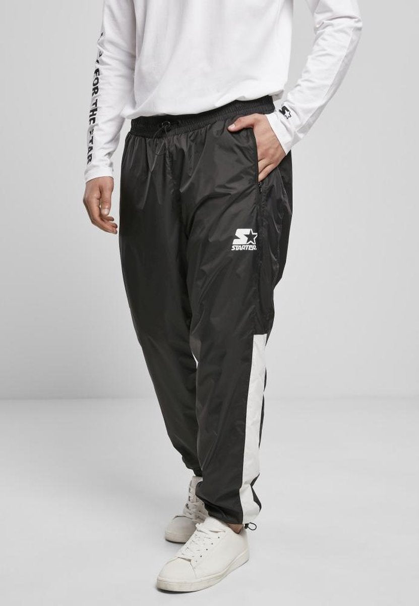 Starter Heren joggingbroek -2XL- Panel Zwart