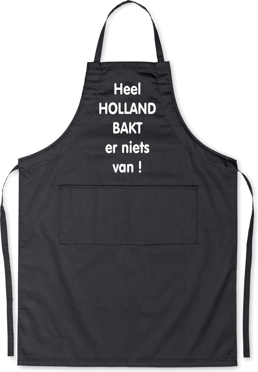 Mijncadeautje Luxe Schort Heel Holland bakt er niets van