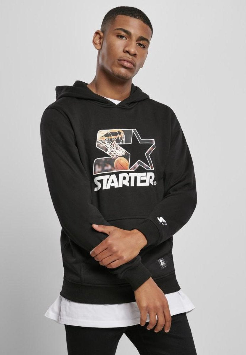 Starter Hoodie/trui -XL- Starter All Net Zwart