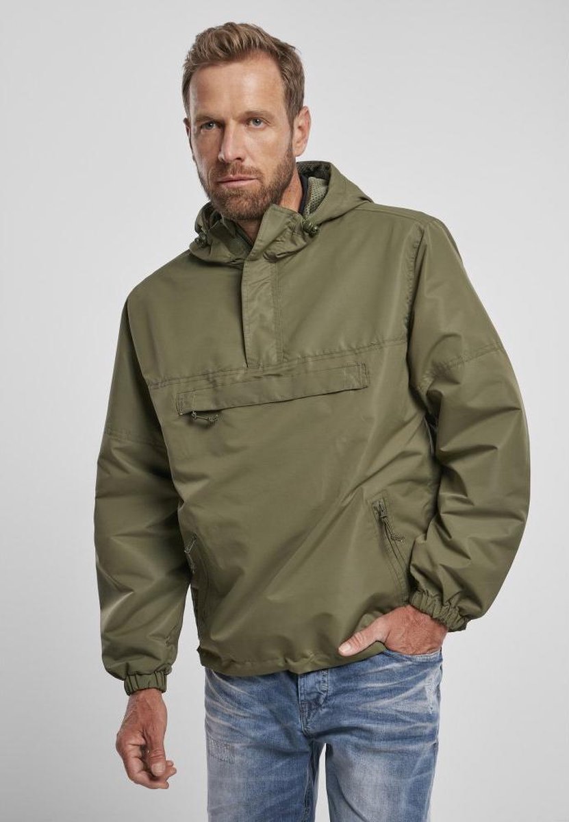 Urban Classics Pullover Jas -XL- Summer Groen