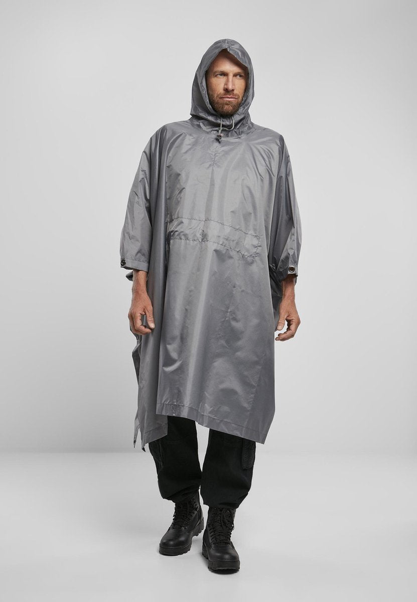 Ripstop Poncho antrasiet