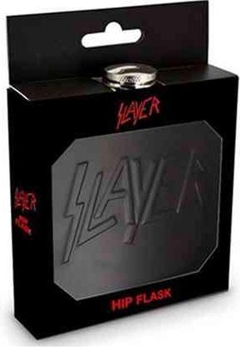 Slayer Heupfles SLAYER (HIP FLASK EMBOSSED) Zilverkleurig