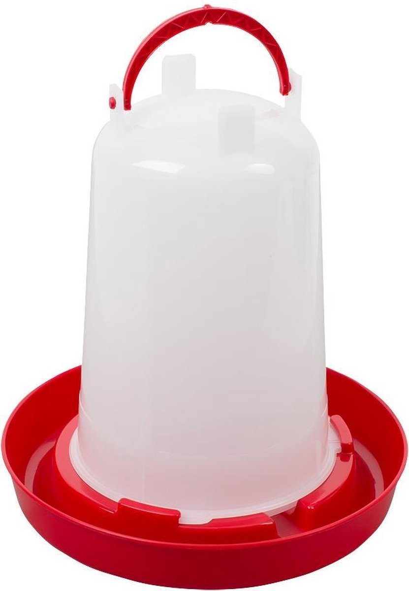Bajonetdrinker 6 liter rood
