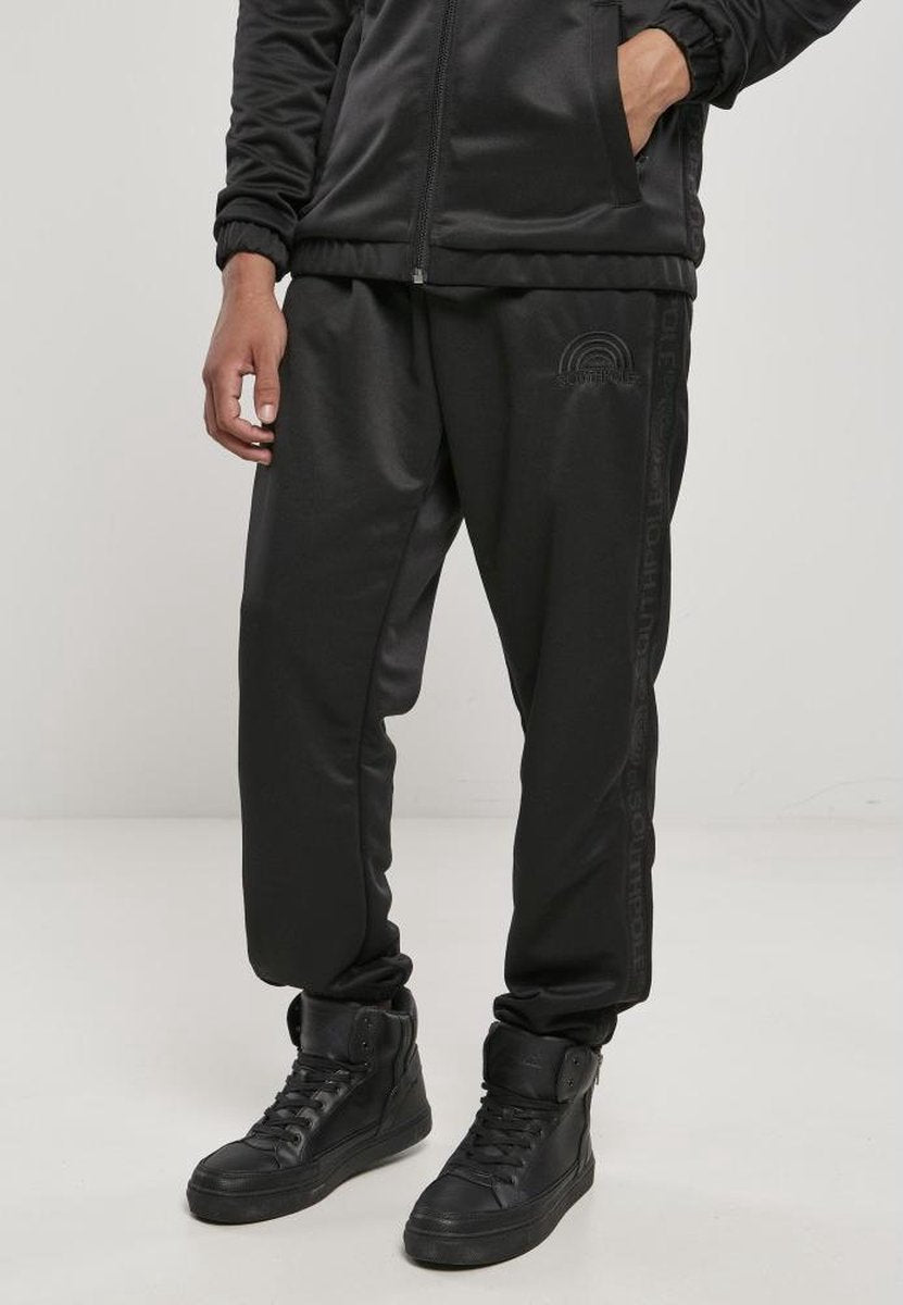 Southpole Heren joggingbroek -S- Tricot Zwart