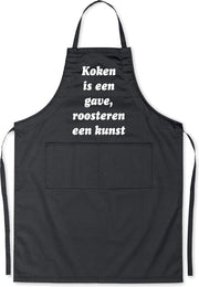 Mijncadeautje - Luxe schort - Koken is een gave