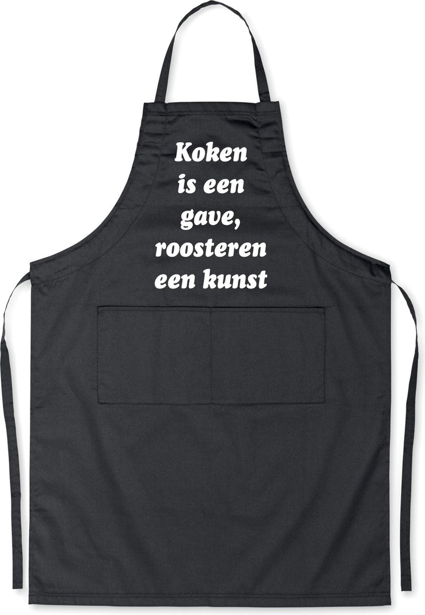 Mijncadeautje - Luxe schort - Koken is een gave