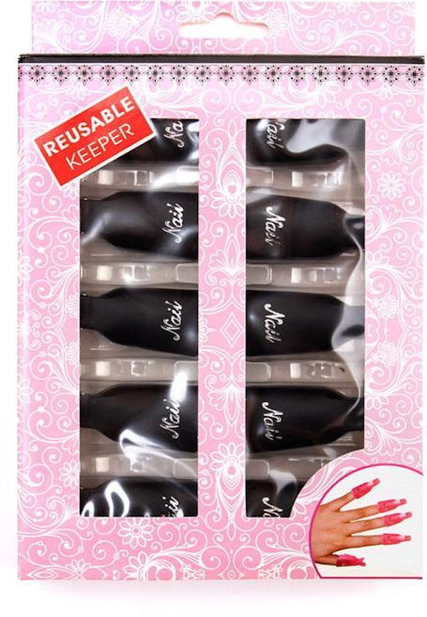 Cosmetics Zone Clips Gellak Verwijderen - Zwart