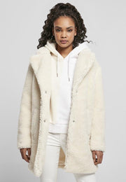 Urban Classics Jas -2XL- Oversized Sherpa Creme