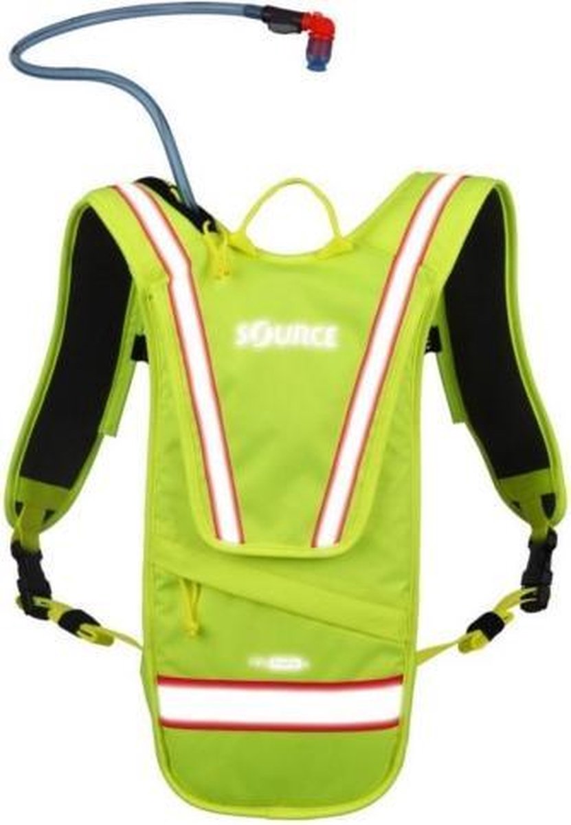 Source Hydration pack i-Viz Firefly 2 liter - Neon Geel