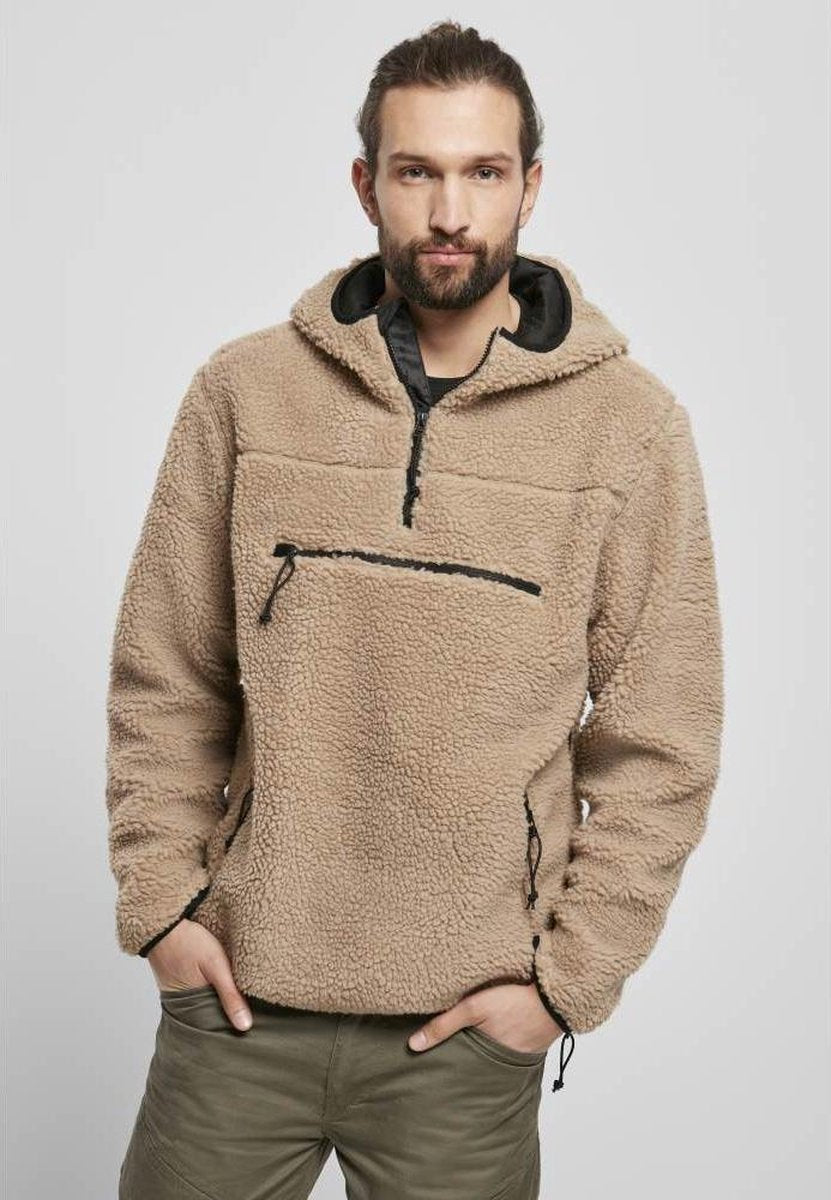 Brandit Teddyfleece trui - Camel - M