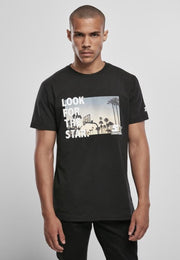 Starter Heren Tshirt -M- Court Jersey Zwart