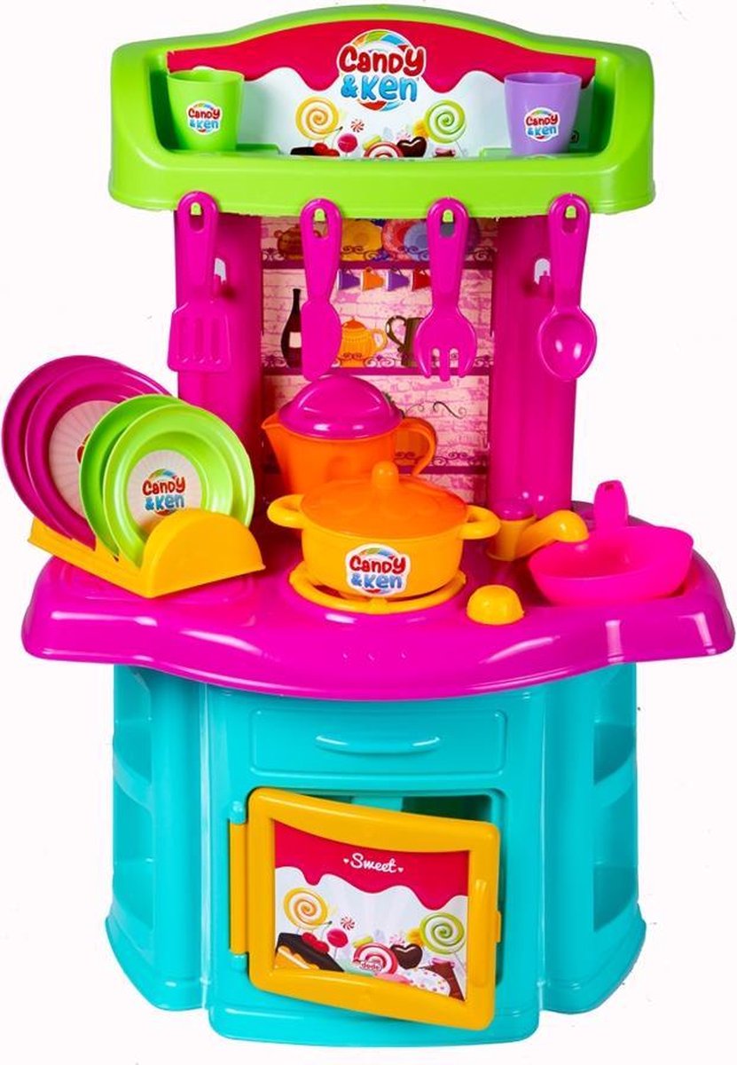 Dede Kinderkeuken - Speelgoedkeukentje - Speelgoed Meisjes 3 jaar