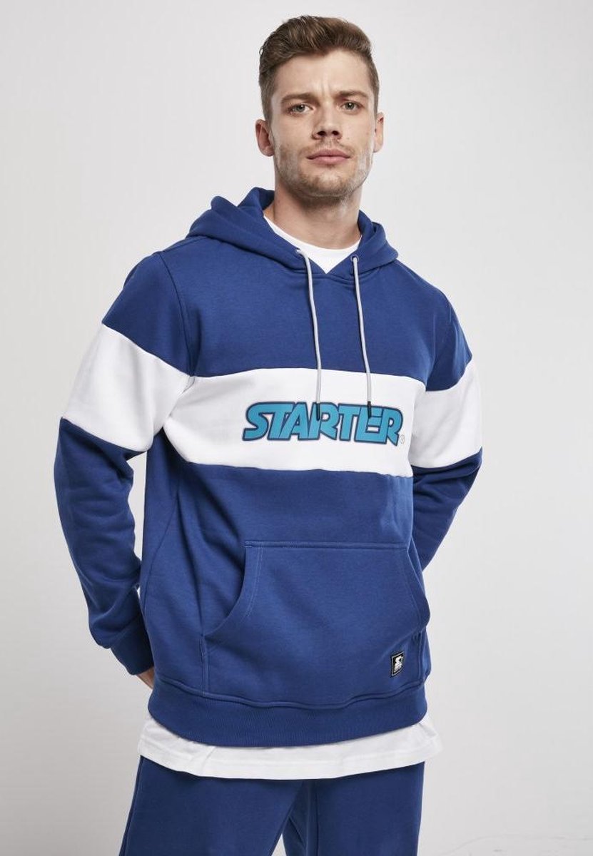 Starter Hoodie/trui -XL- Starter Block Blauw