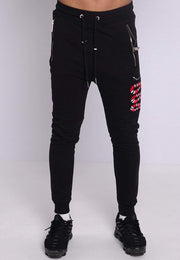 Conflict Trackpants Snake Black