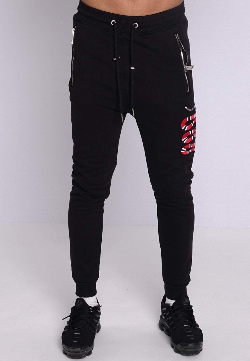 Conflict Trackpants Snake Black