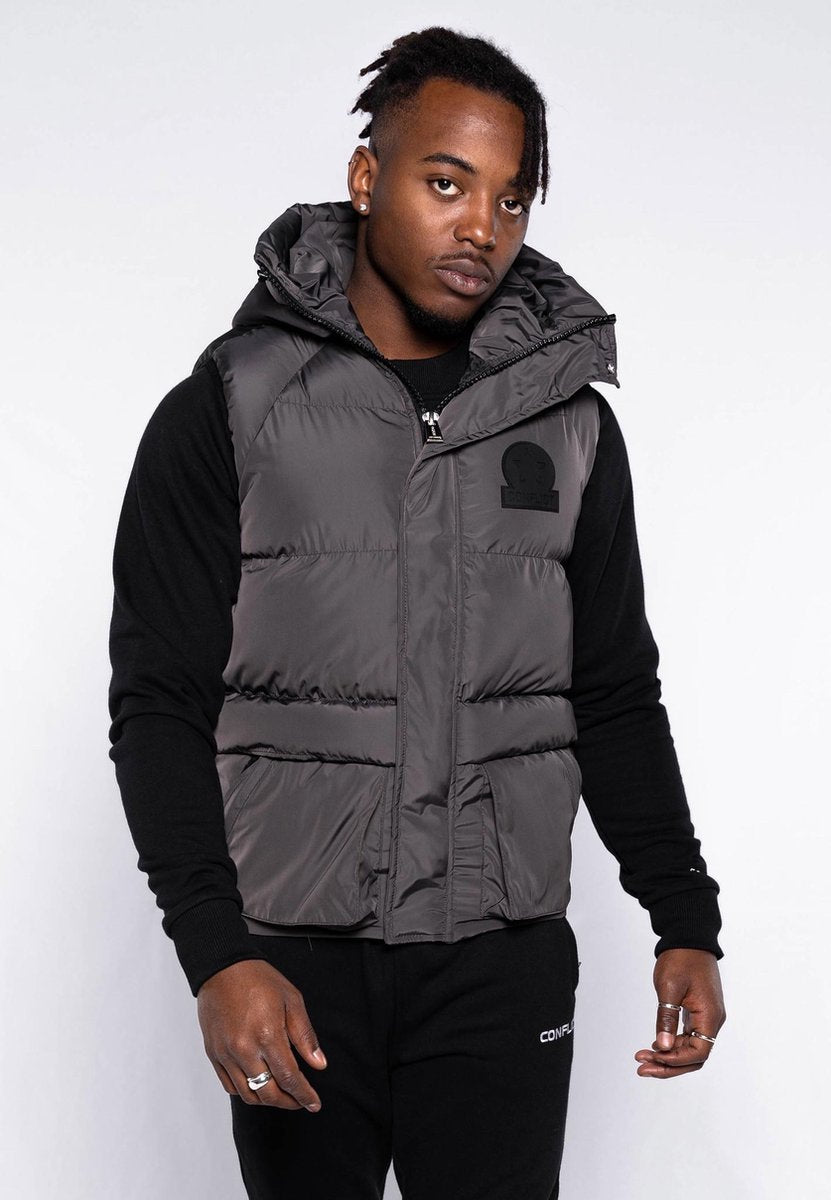 Conflict Windbreaker Reflective Black