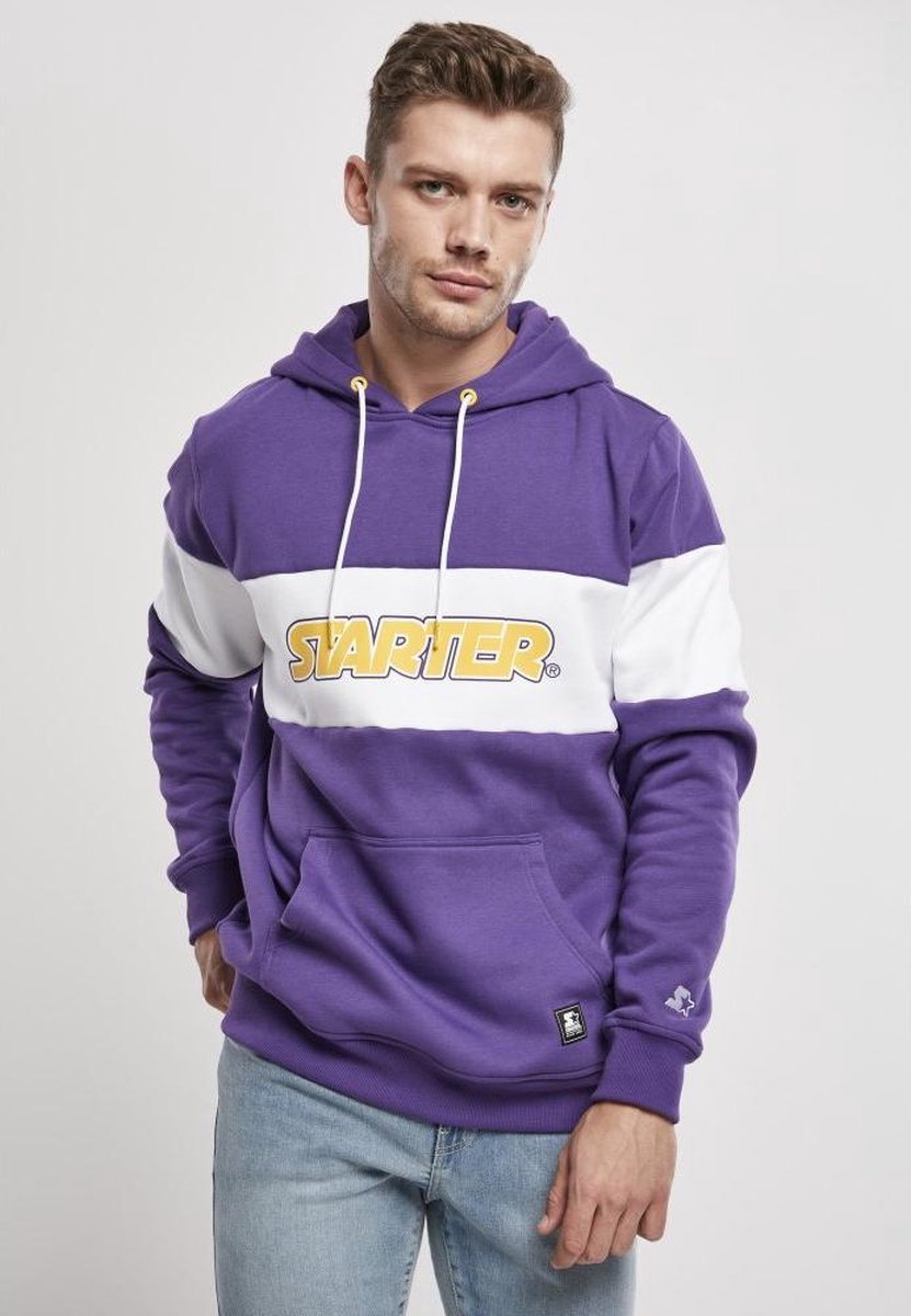 Starter Hoodie/trui -XL- Starter Block Paars