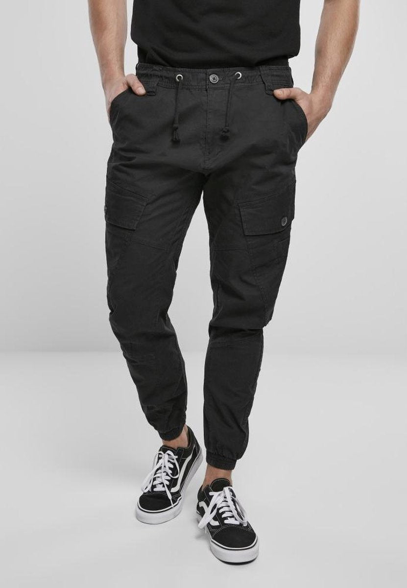 Urban Classics Broek -M- Ray Vintage Zwart