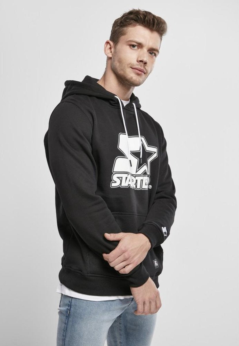 Starter Hoodie/trui -2XL- Starter Contrast Logo Zwart
