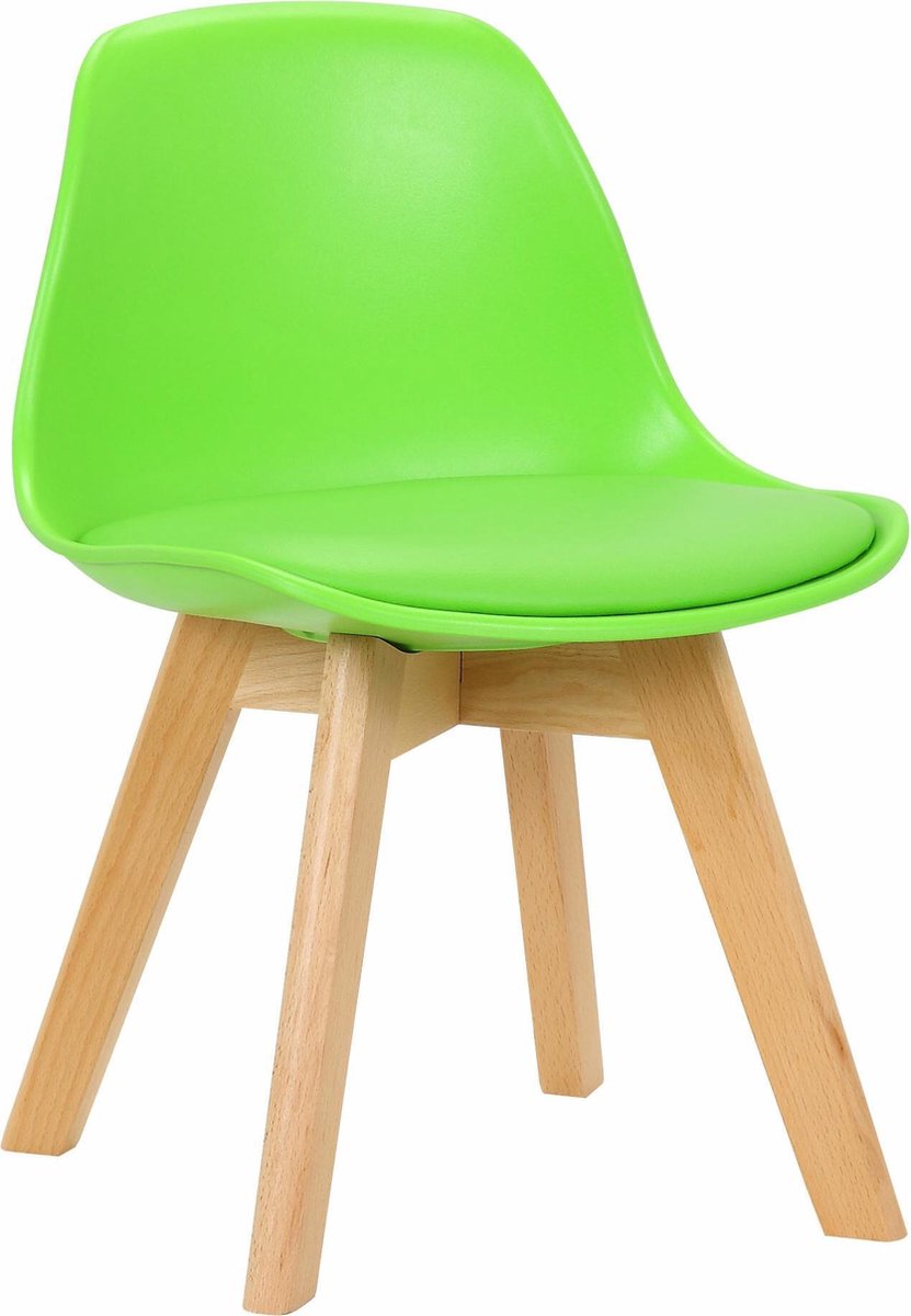 Clp Lindi Kinderstoel - Kunstleer - Groen