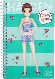 Top Model Stickerboek Dress Me Up Meisjes 16 Cm Papier Groen