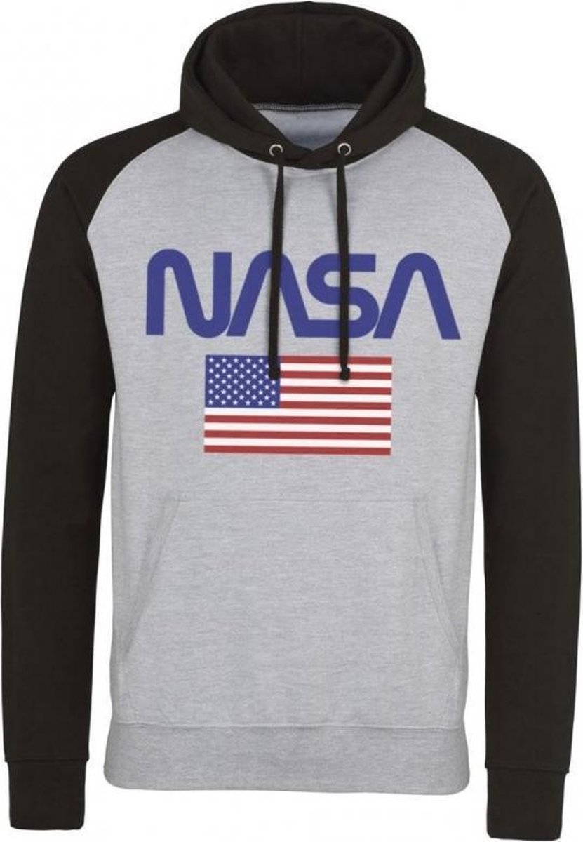 NASA Hoodie/trui -M- United States Grijs/Zwart