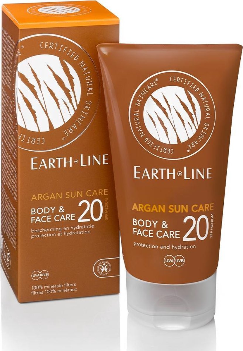 Earth.line argan SPF 20 - 150 ml - Zonnebrand
