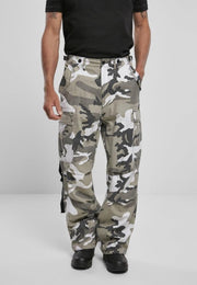 Urban Classics Cargo broek -3XL- M-65 Vintage Zwart/Wit