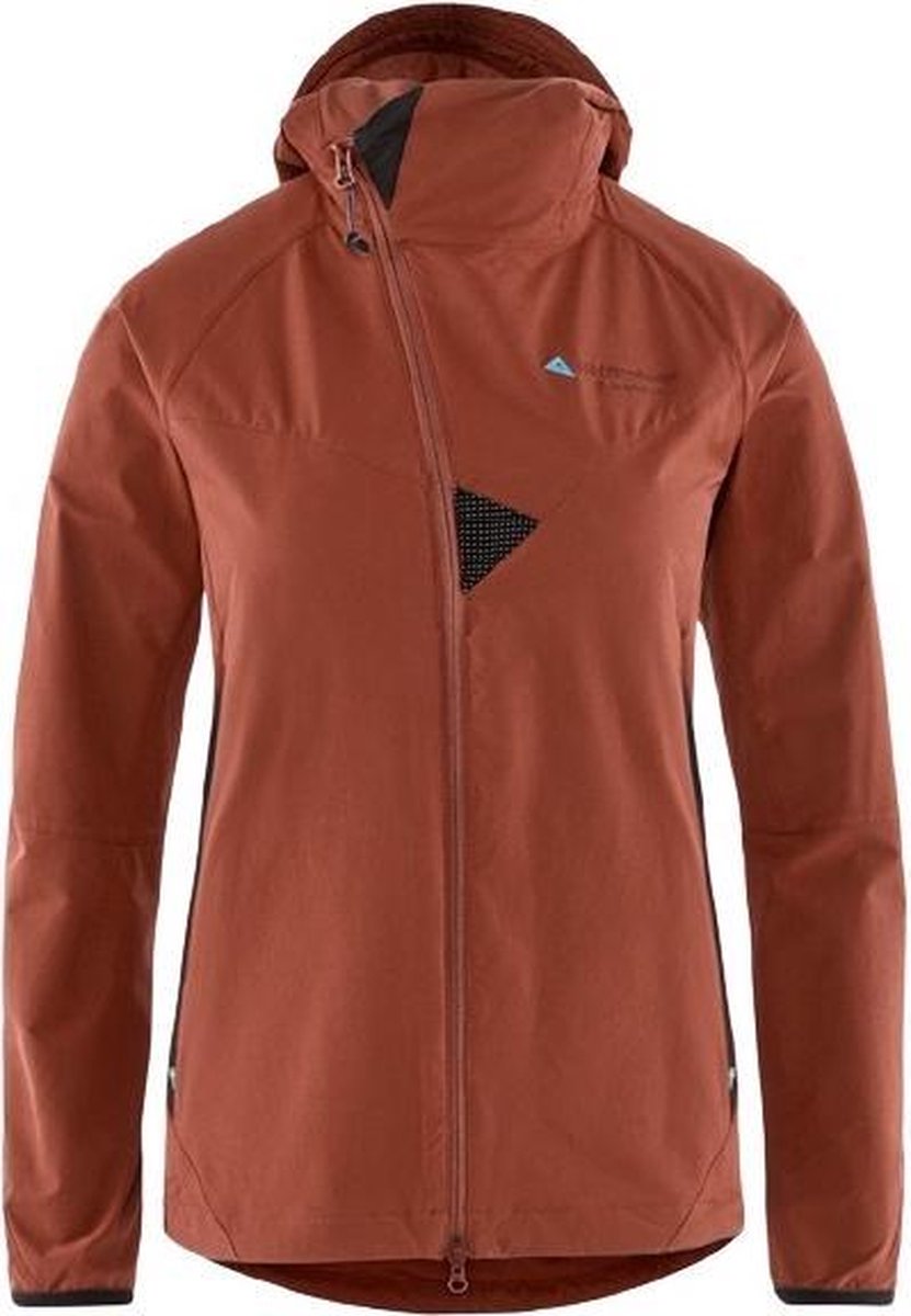 Klättermusen Outdoorjas Vanadis 2.0 Dames Roestbruin Maat Xs