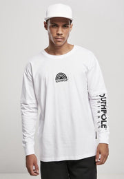 Southpole Heren Tshirt -2XL- Basic Double Sleeve Wit