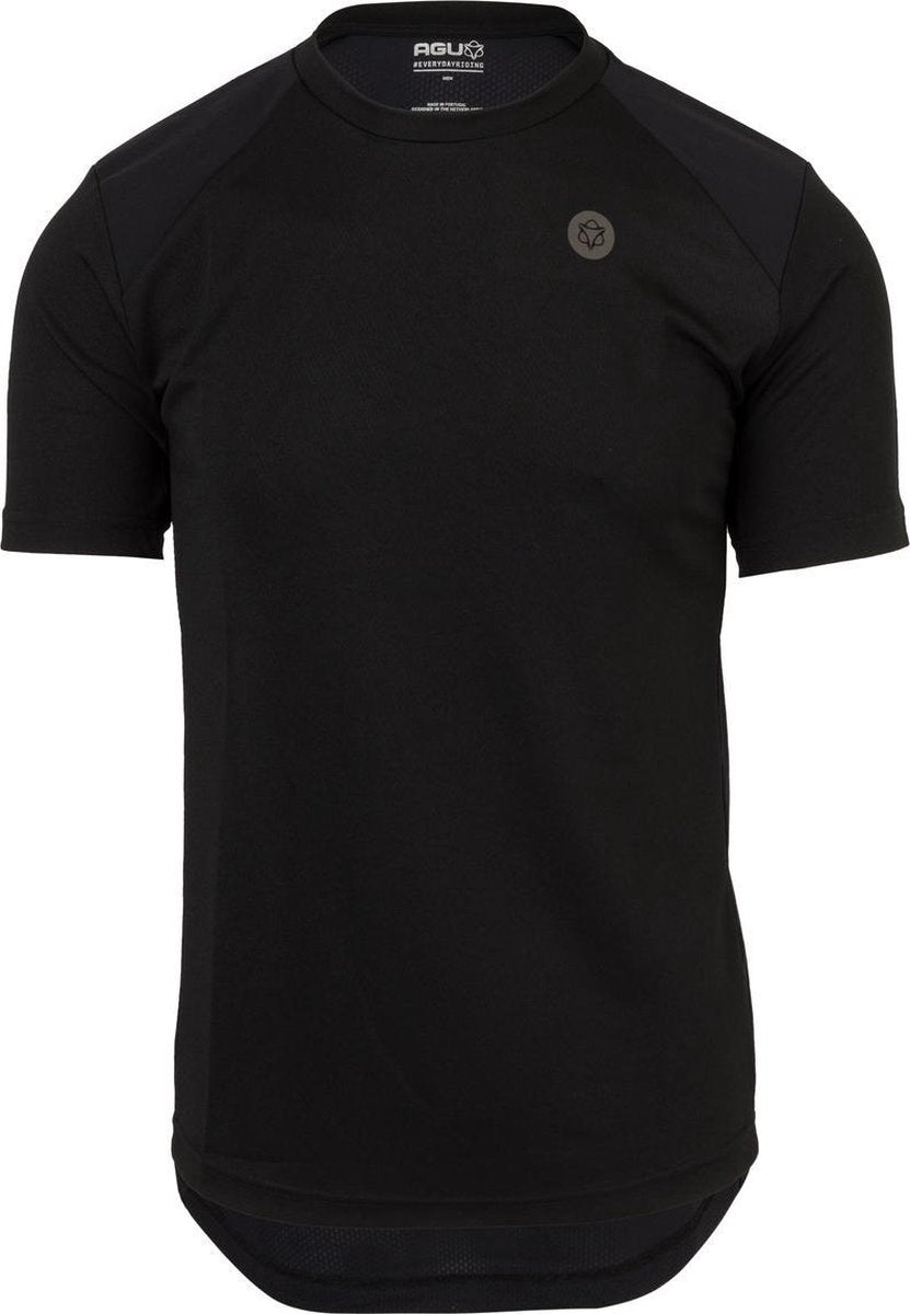 AGU Fietsshirt MTB Heren - Zwart - M
