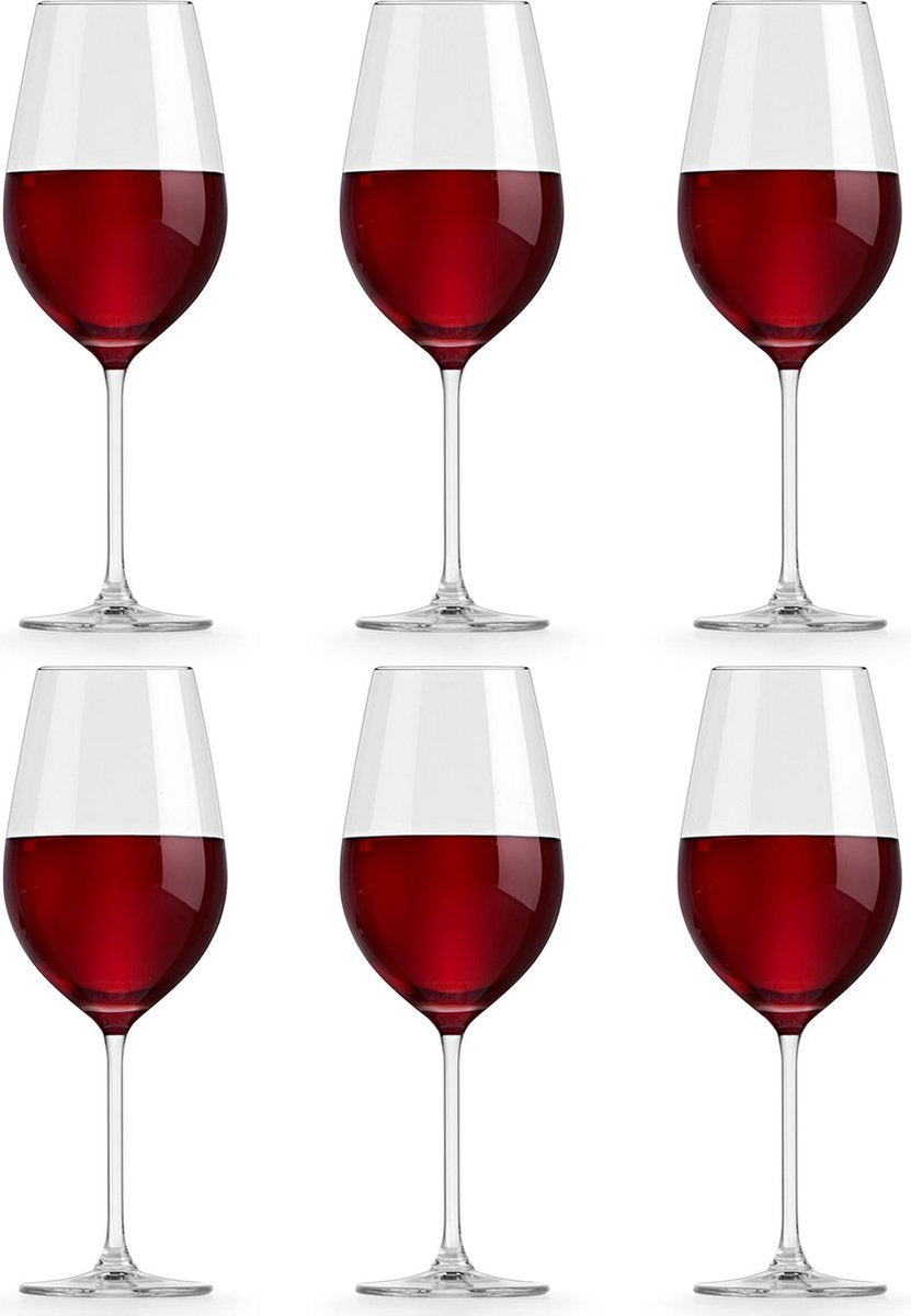 Libbey Wijnglas Atna - 54cl / 540 ml - set van 6 - klassiek design - extra fijne voet