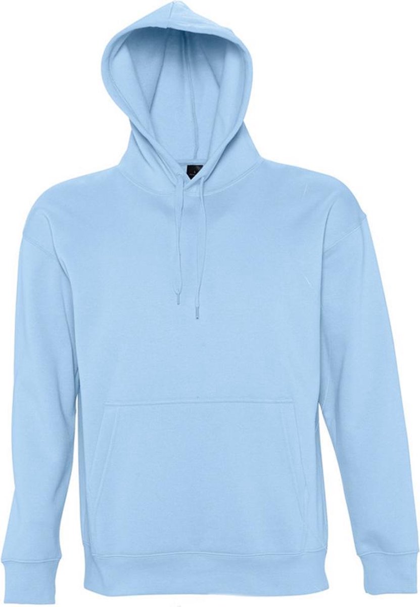 SOLS Slam Unisex Hooded Sweatshirt / Hoodie (Hemelsblauw)