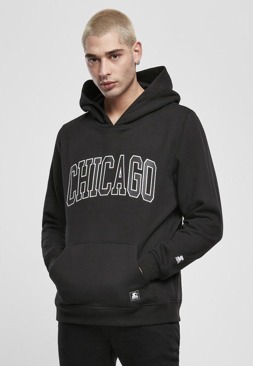Starter Hoodie/trui -XL- Chicago Zwart