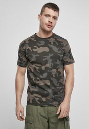 Brandit Legerprint heren T-shirt Dark Camo blauw maat L