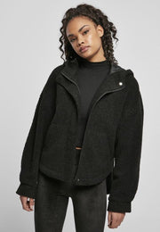 Urban Classics Jacket -XL- Short Sherpa Zwart