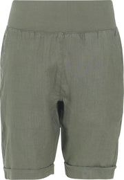 Cassis - Linnen short - Kaki
