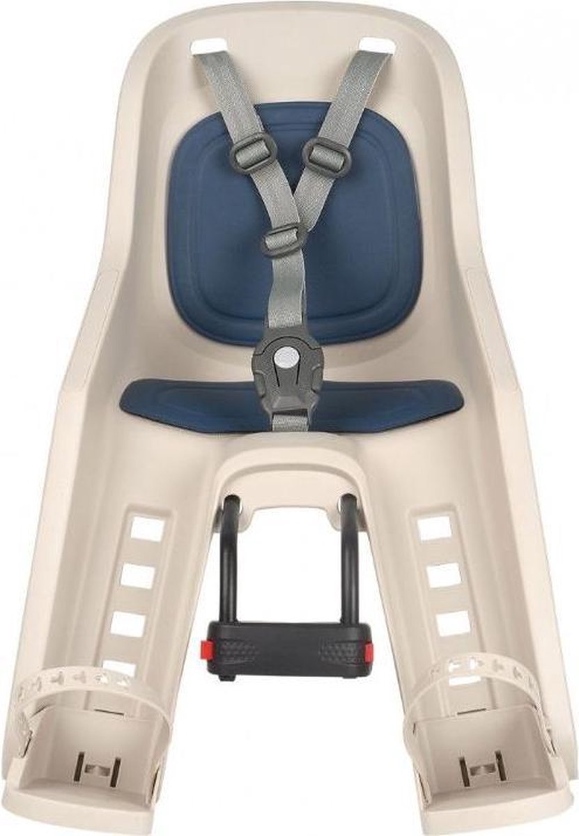 Polisport Bubbly Mini Plus Kinderzitje - 2020 Editie - Creme/Denim