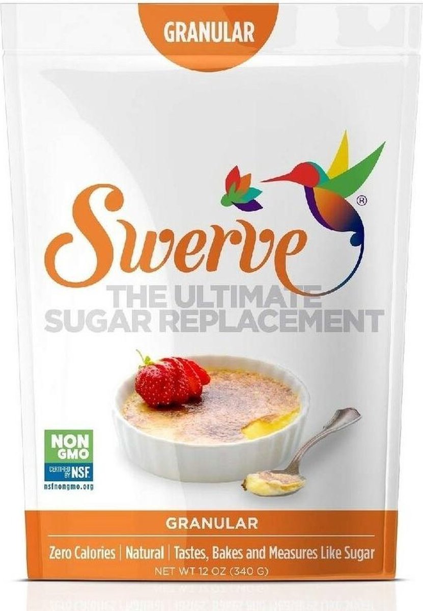 Swerve Granular sweetener - Erythritol - geen calorieën - ideaal voor Keto en low carb dieet - bestseller in USA