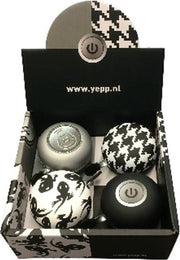 Yepp Fietsbel Set Black&White