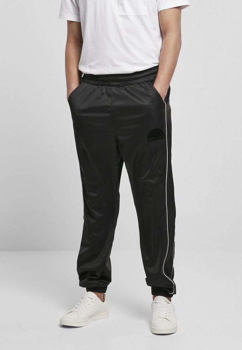 Southpole Heren joggingbroek -M- Tricot Zwart