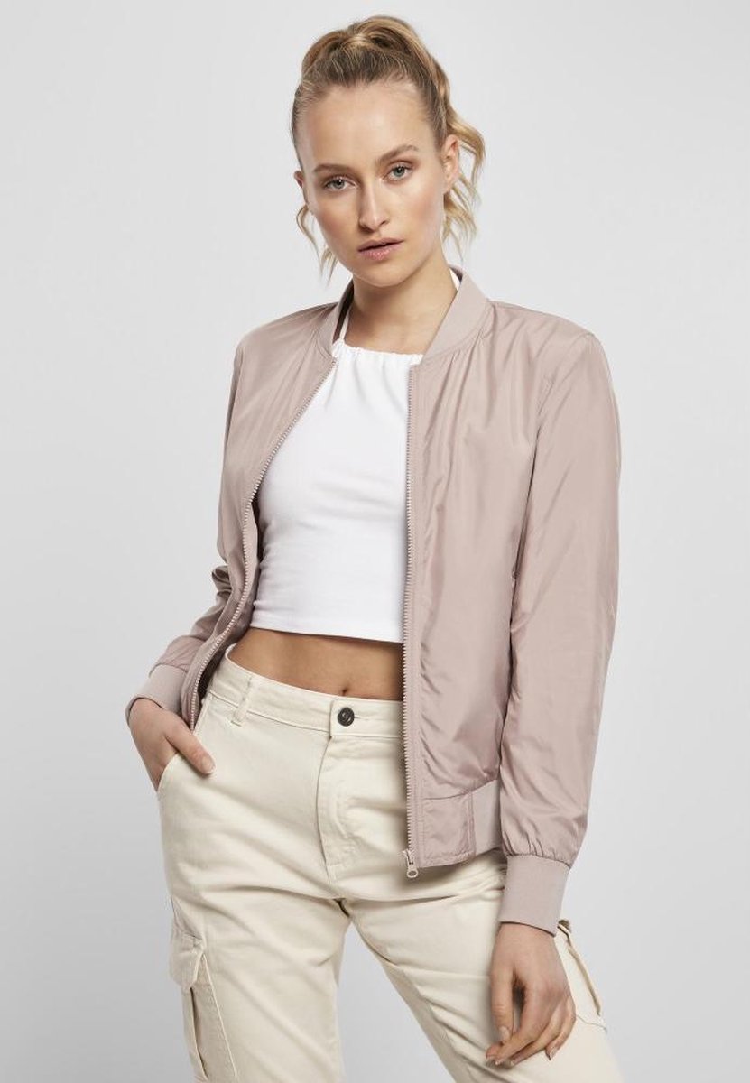 Urban Classics Bomber jacket -S- Light Roze