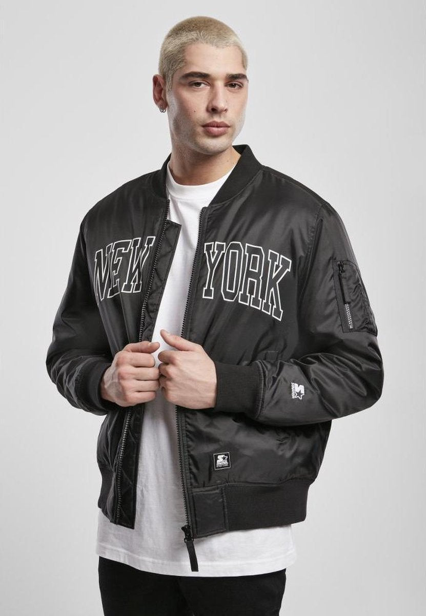 Starter Bomber jacket -XS- Starter New York Zwart