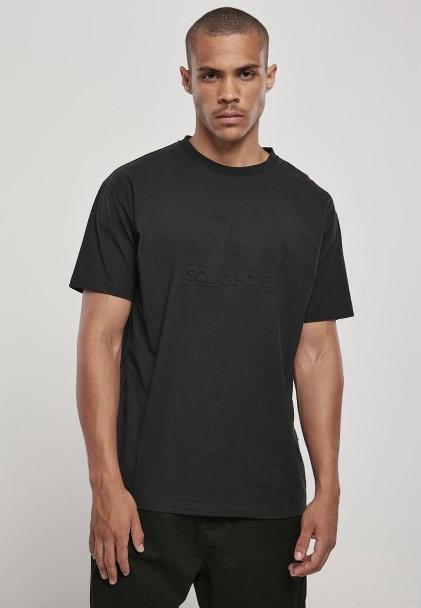 Southpole Heren Tshirt -L- 3D Zwart