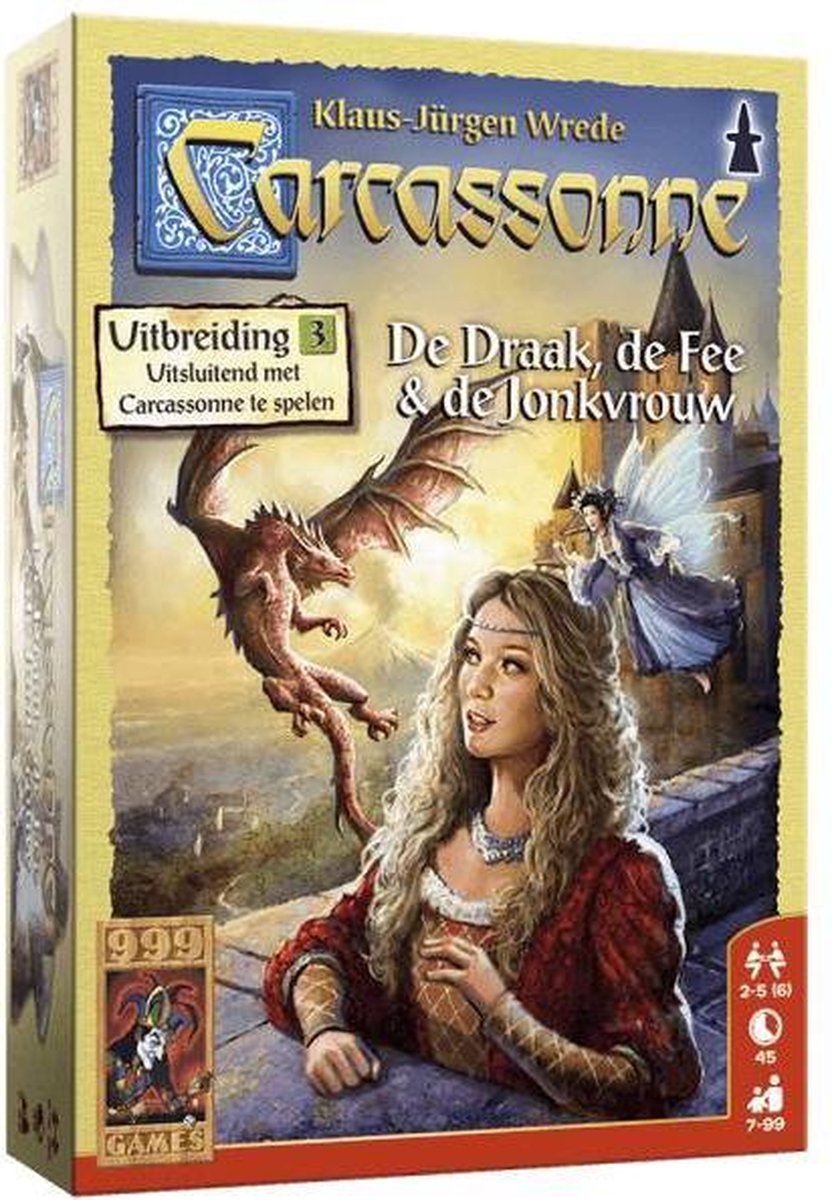 999 games Carcassonne De Draak