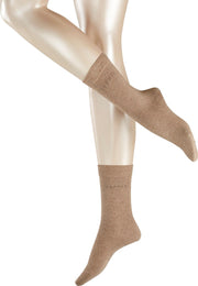 Esprit Uni sokken Dames 2 PACK 18531 - Bruin 5410 nutmeg mel Dames - 39-42